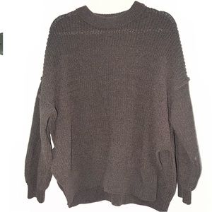 Aerie Oversized Cable Knit Sweater